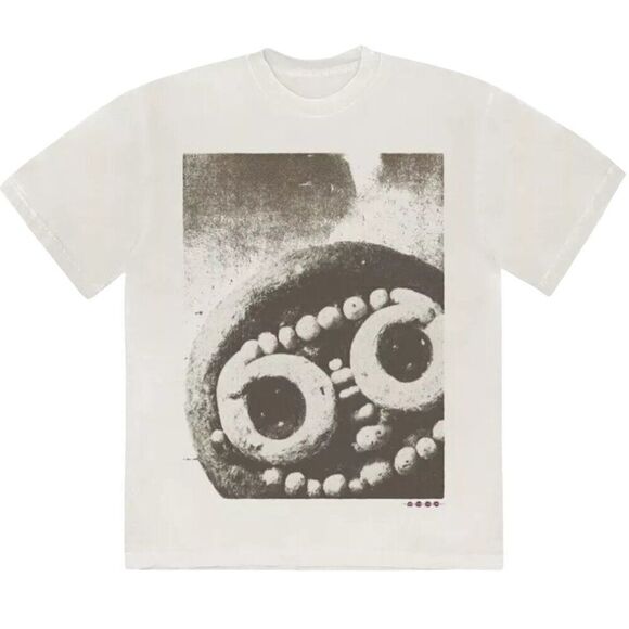 Cactus Jack by Travis Scott Mens Artifacts T-Shirt CJJ1-SS01 Natural Size XL NWT - Picture 8 of 8